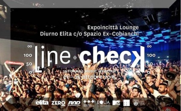 A MILANO DAL 21 AL 25 OTTOBRE LINECHECK - INFORMAL MUSIC MEETING