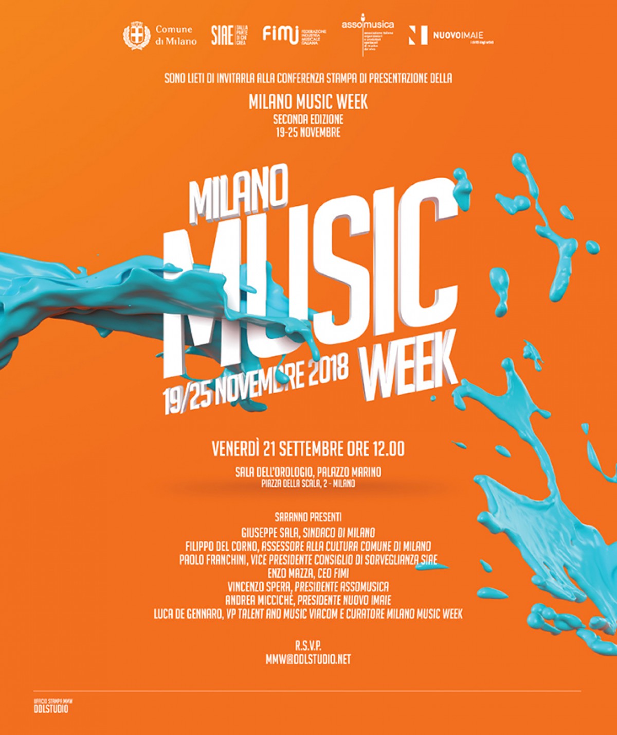 Milano Music Week 2018 - press room