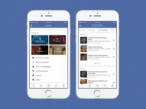 Arriva Facebook Events, per suggerire eventi agli utenti