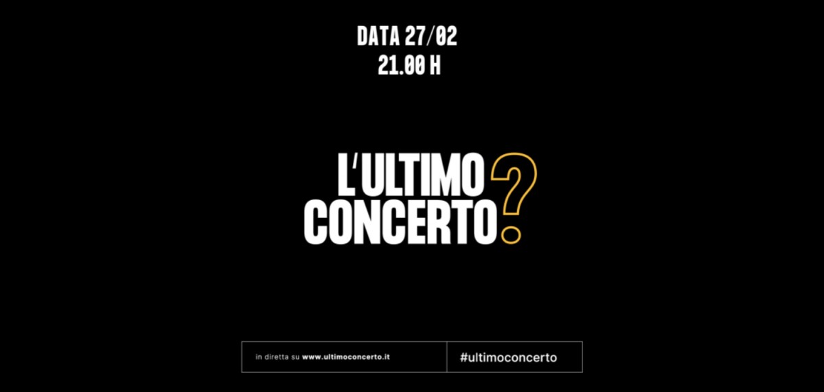 Oltre 130 Live Club tornano a vivere uniti nella campagna nazionale &quot;L&#039;Ultimo Concerto?&quot;