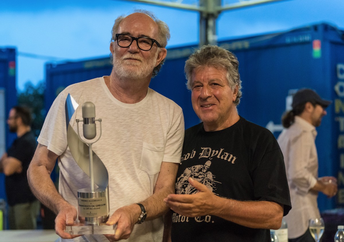 Premio Assomusica a Francesco De gregori, Principe degli stadi