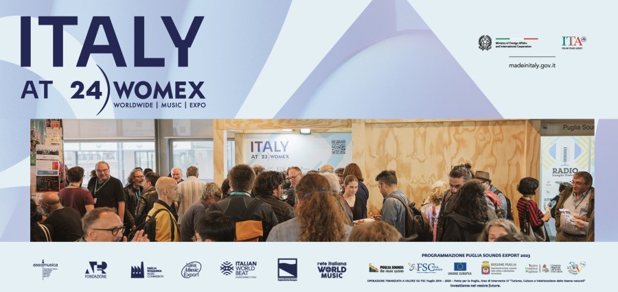 PARTECIPAZIONE ITALIANA ALLA 30° EDIZIONE DEL WOMEX (Manchester, 23-27 Ottobre 2024)