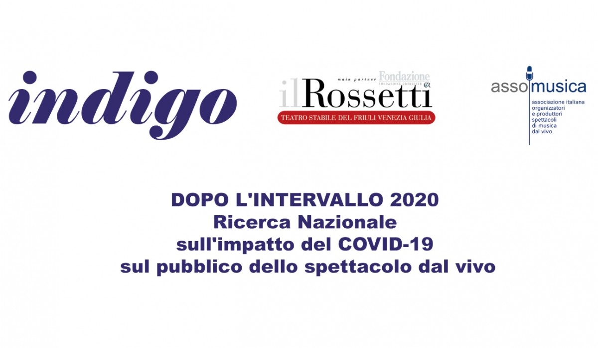 DOPO L&#039;INTERVALLO - Sondaggio sull&#039;impatto dell&#039;emergenza Covid-19 sul pubblico degli eventi dal vivo