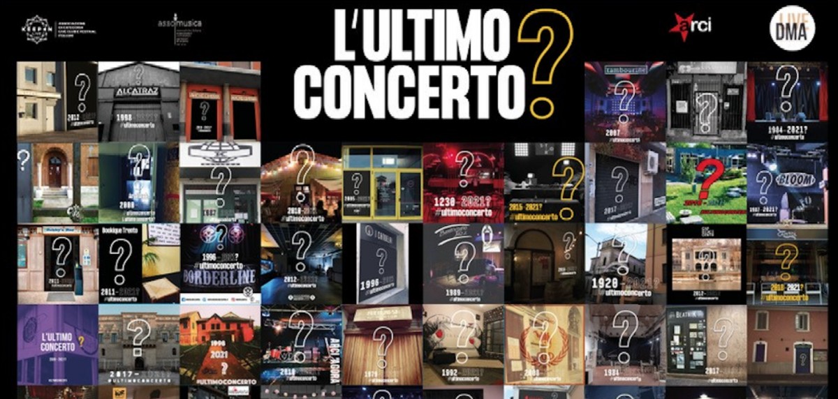 L&#039;ULTIMO CONCERTO? Sabato 27 febbraio, ore 21 Un&#039;incredibile line up, oltre 130 live club