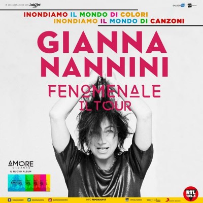 Gianna Nannini al RDS Stadium di Genova