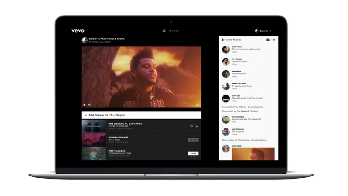 Frontiere della tecnologia nella musica, Vevo lancia il Watch Party