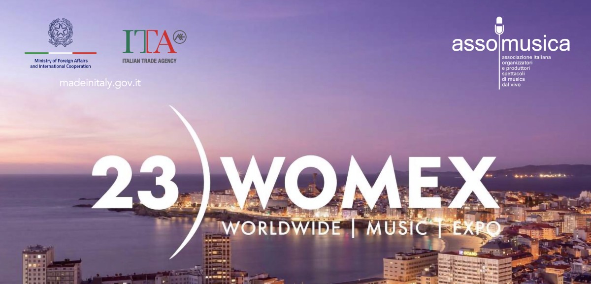 ASSOMUSICA PROMUOVE E PARTECIPA AL PRIMO PADIGLIONE ITALIA AL WOMEX 2023